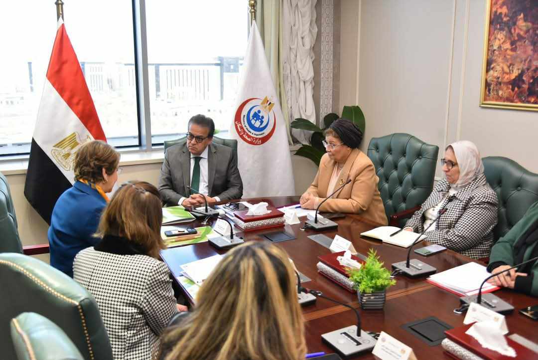 وزير الصحة يجتمع برئيس مجلس السكان الدولي في نيويورك