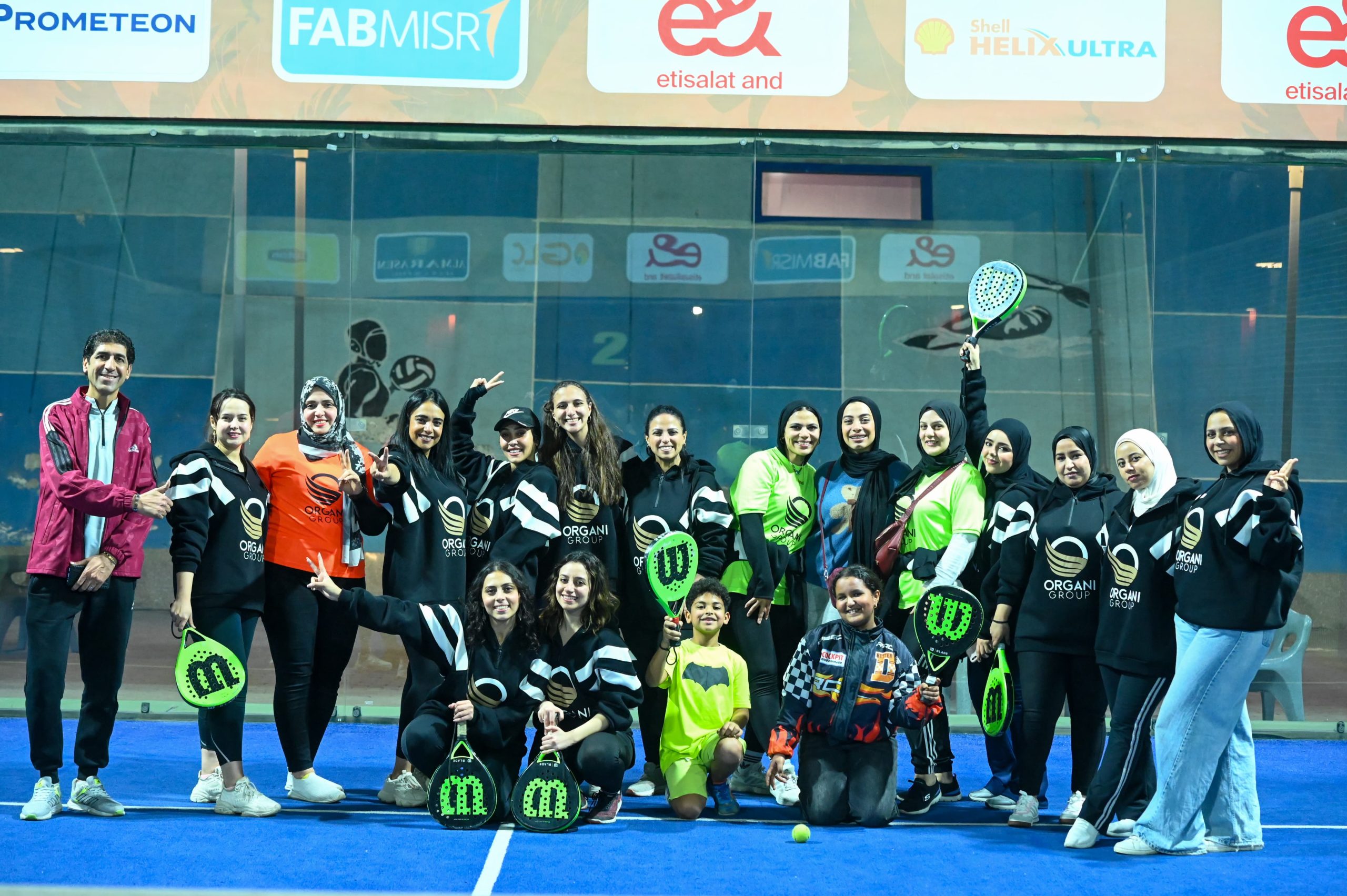 ختام منافسات بطولة العرجاني الرمضانية للبادل سيدات بأهلي مدينة نصر