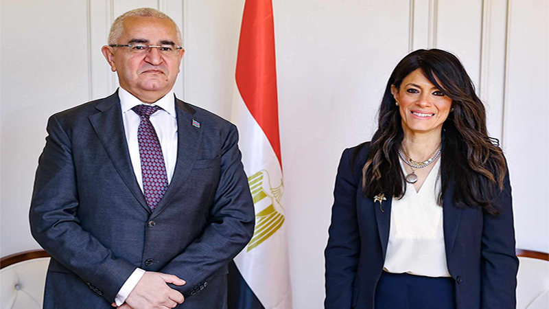 المشاط تبحث مع سفير جمهورية أذربيجان  التعاون الاقتصادي والاستثماري