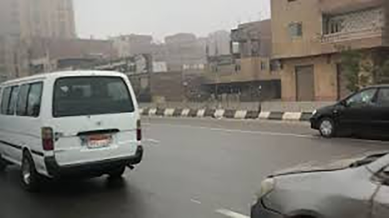 ضبط سائق أخفى جزءًا من لوحة سيارته في الحدائق بالقاهرة