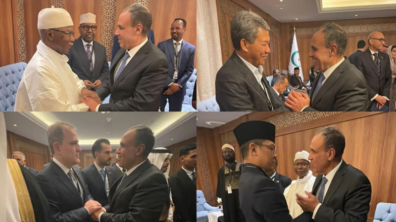 “بدر عبد العاطي” يلتقي وزراء خارجية دول منظمة التعاون الإسلامي