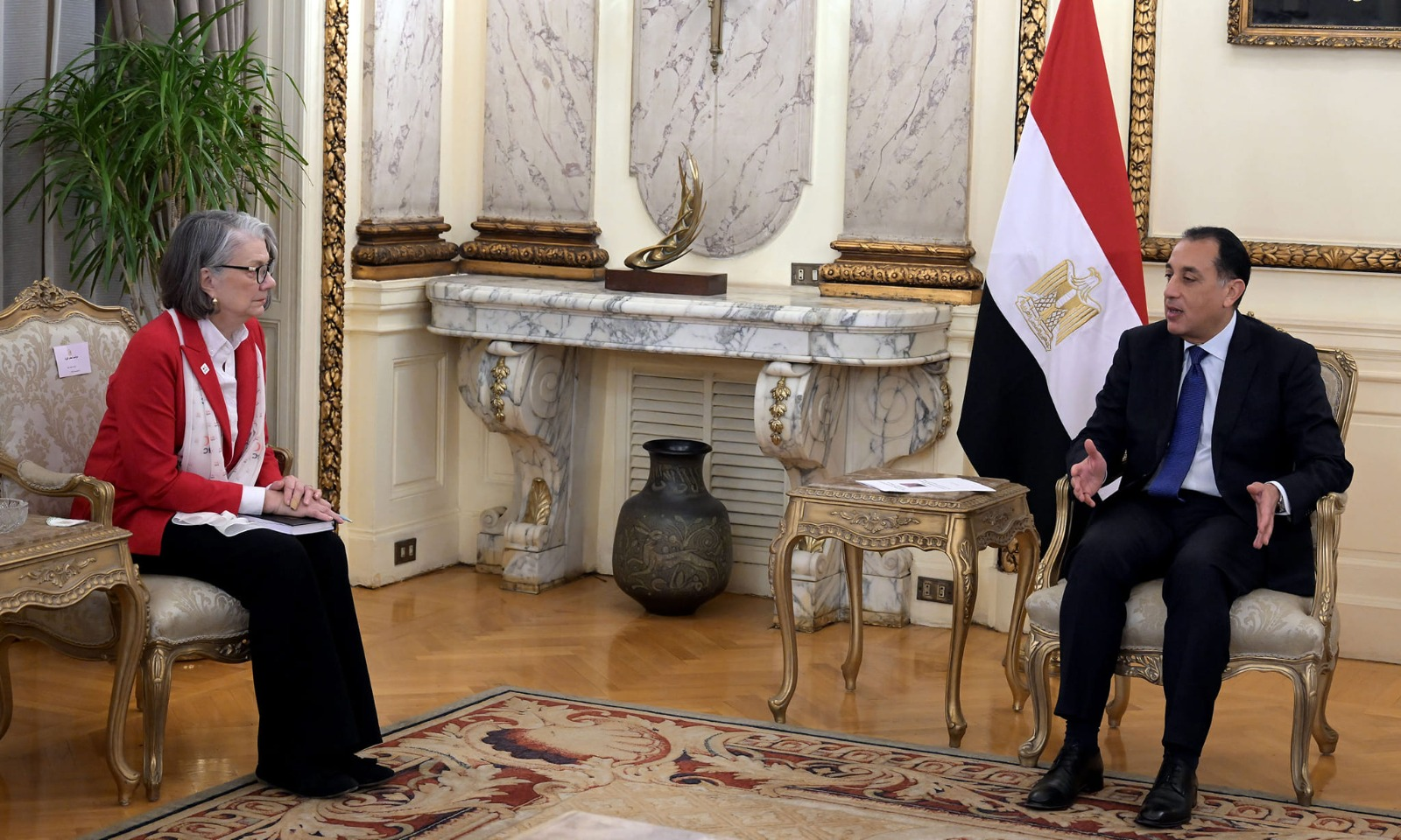 مدبولي: إدخال 7000 شاحنة مساعدات لغزة غالبيتها مصرية