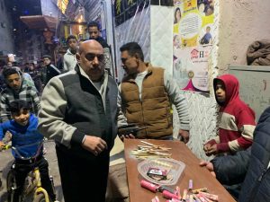 ضبط ومصادرة ٢٠٠٠ وحدة العاب نارية متنوعة بأوسيم