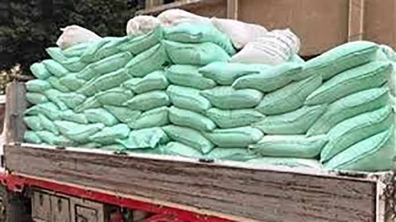 مصادرة 20 طن دقيق مهرب خلال حملات تموينية