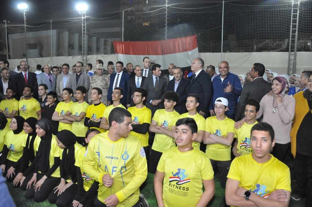 وزيرا الخارجية والشباب يتفقدان نادى شبان المسلمين بأسيوط