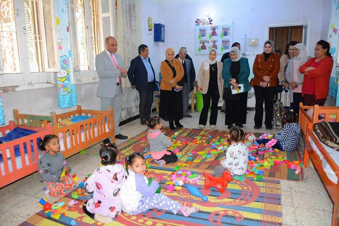 “حلمنا مع بعض نبنيه”جامعة أسيوط تحتفل بيوم اليتيم في مؤسسة “لِليّان تراشر”