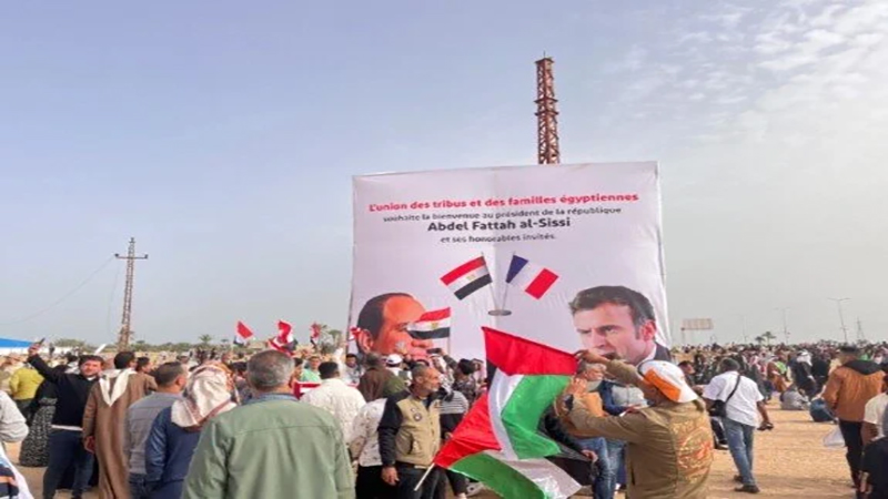 آلاف المصريين من العريش يعلنون رفضهم تهجير الفلسطينيين