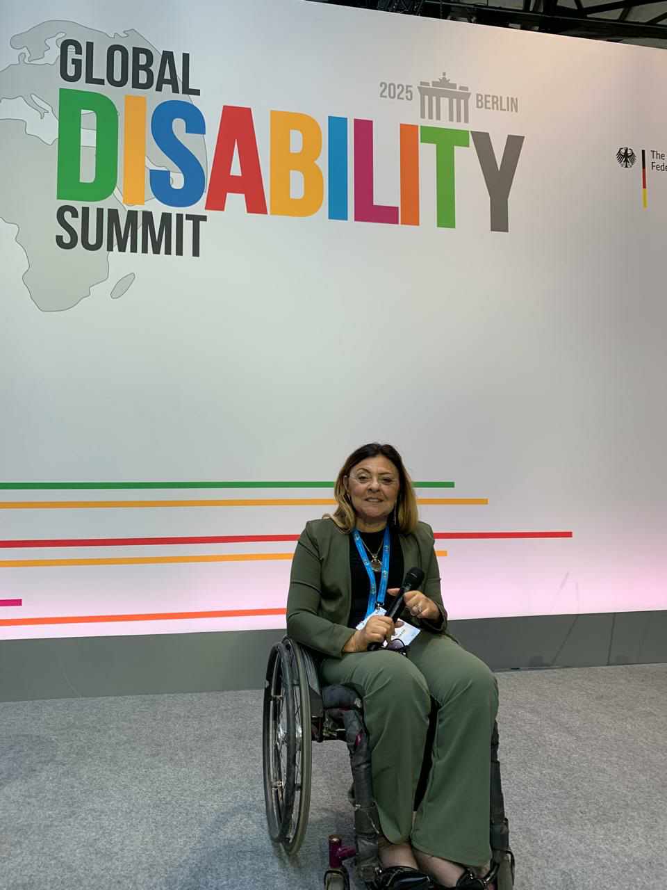 المشرف العام على “القومي لذوي الإعاقة” تشارك في القمة العالمية بـ”برلين”