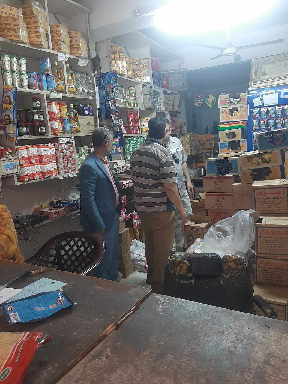 فى اول ايام العيد …ضبط ٩٨ مخالفة تموينية لمحالّ ومخابز ومستودعات بالجيزة