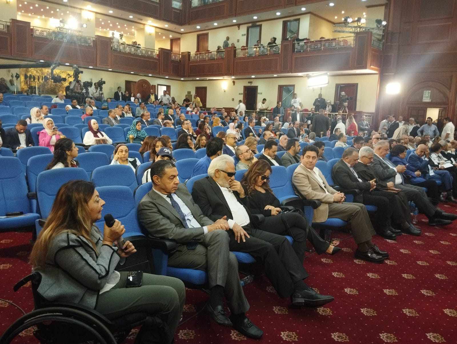 “القومي لذوي الإعاقة” يقدم تقريرًا لمؤتمر “تطوير الدراما المصرية”