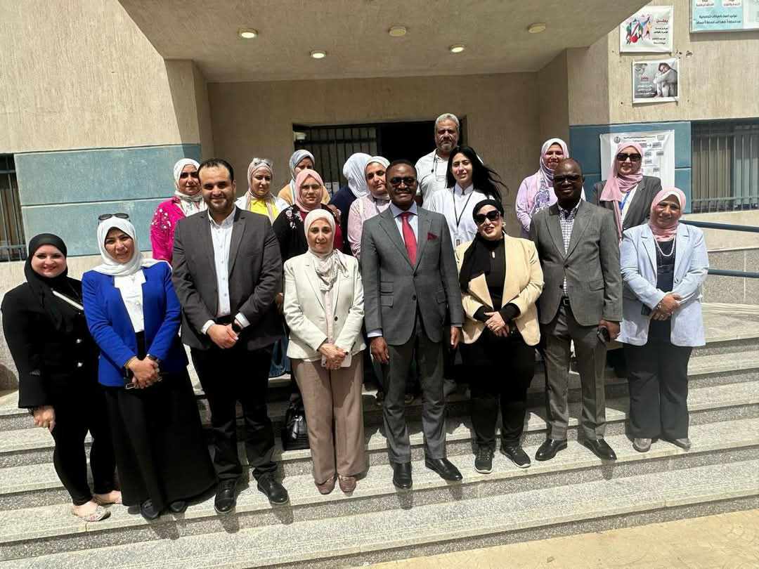 “طب أسرة الهناجر” يستقبل وفدًا من المركز الأفريقي لمكافحة الأمراض والوقاية منها