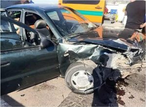 وفاة وإصابة ٦ أشخاص فى حادث إنقلاب سيارة ملاكى بأسيوط