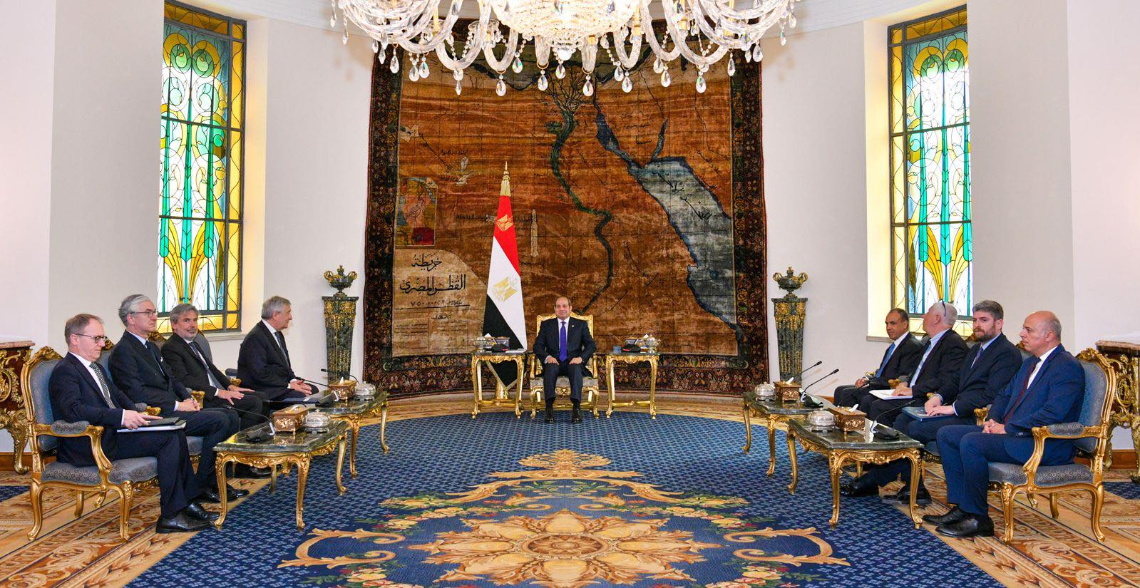 تفاصيل استقبال الرئيس السيسي لـ”وزير الخارجية الإيطالي”