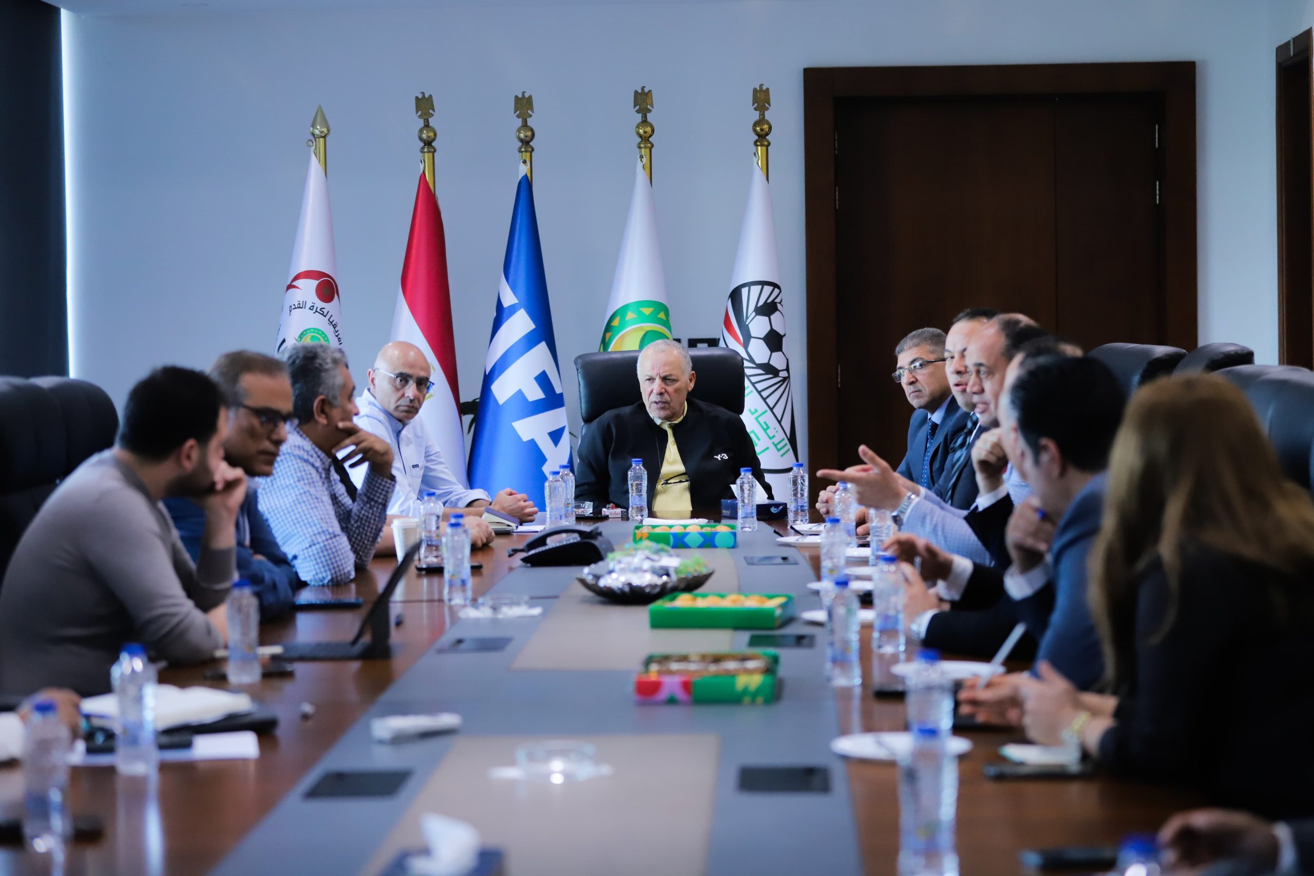 أبو ريدة يترأس اجتماعا لاستضافة أمم أفريقيا للشباب 