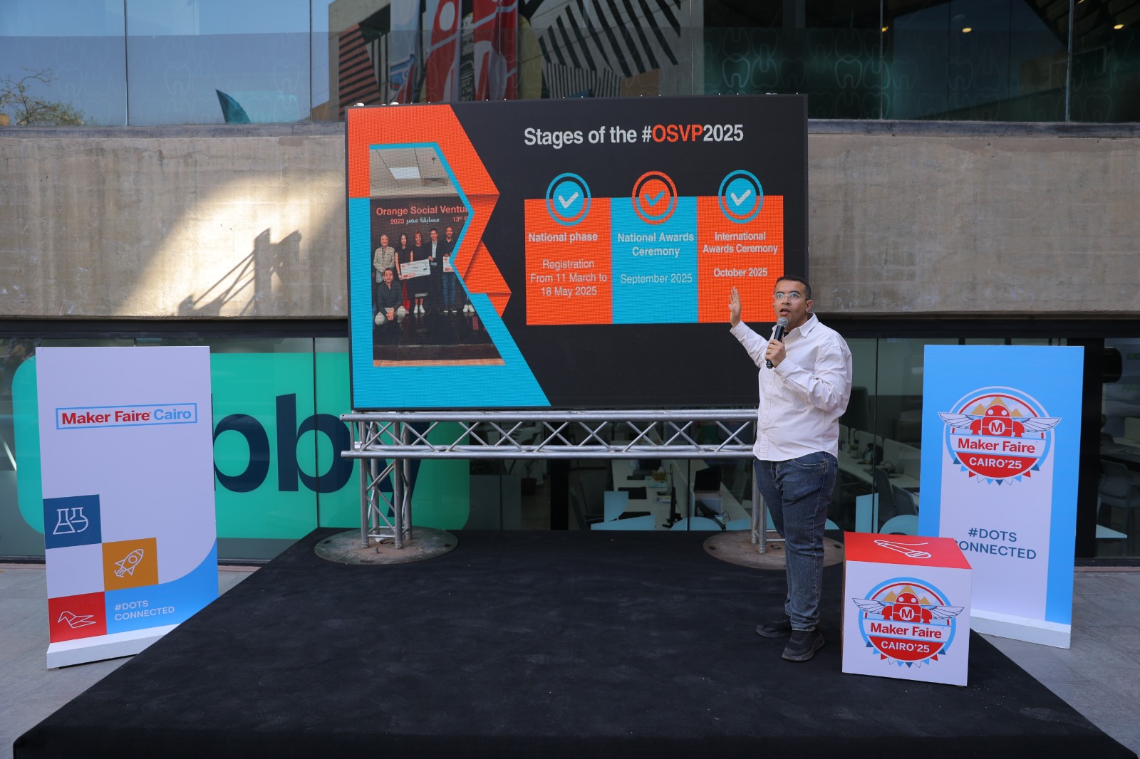 في “ميكر فير كايرو 2025”.. اورنج مصر تفتح آفاق المستقبل للشباب