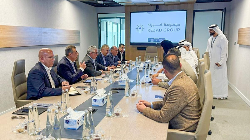 رئيس اقتصادية قناة السويس يزور ميناء خليفة ومدينة KEZAD وشركة Noatum