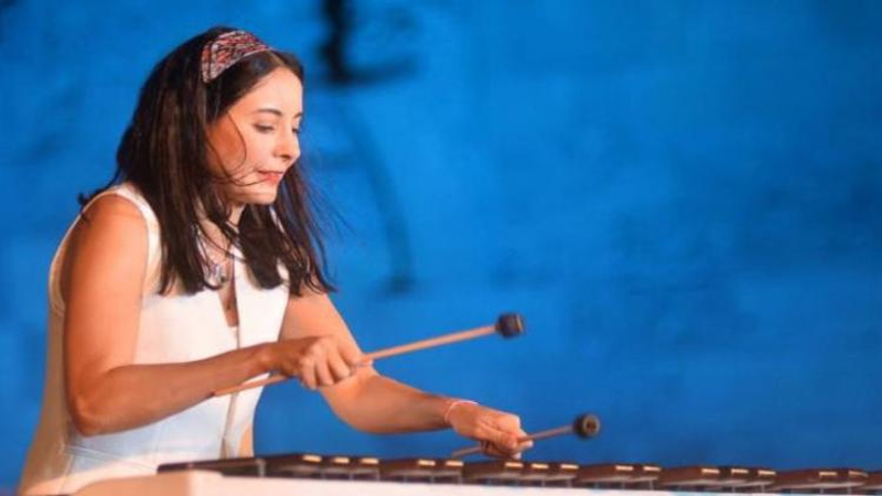 نسمة عبد العزيز تحيي حفلا موسيقيا على المسرح المكشوف بالأوبرا