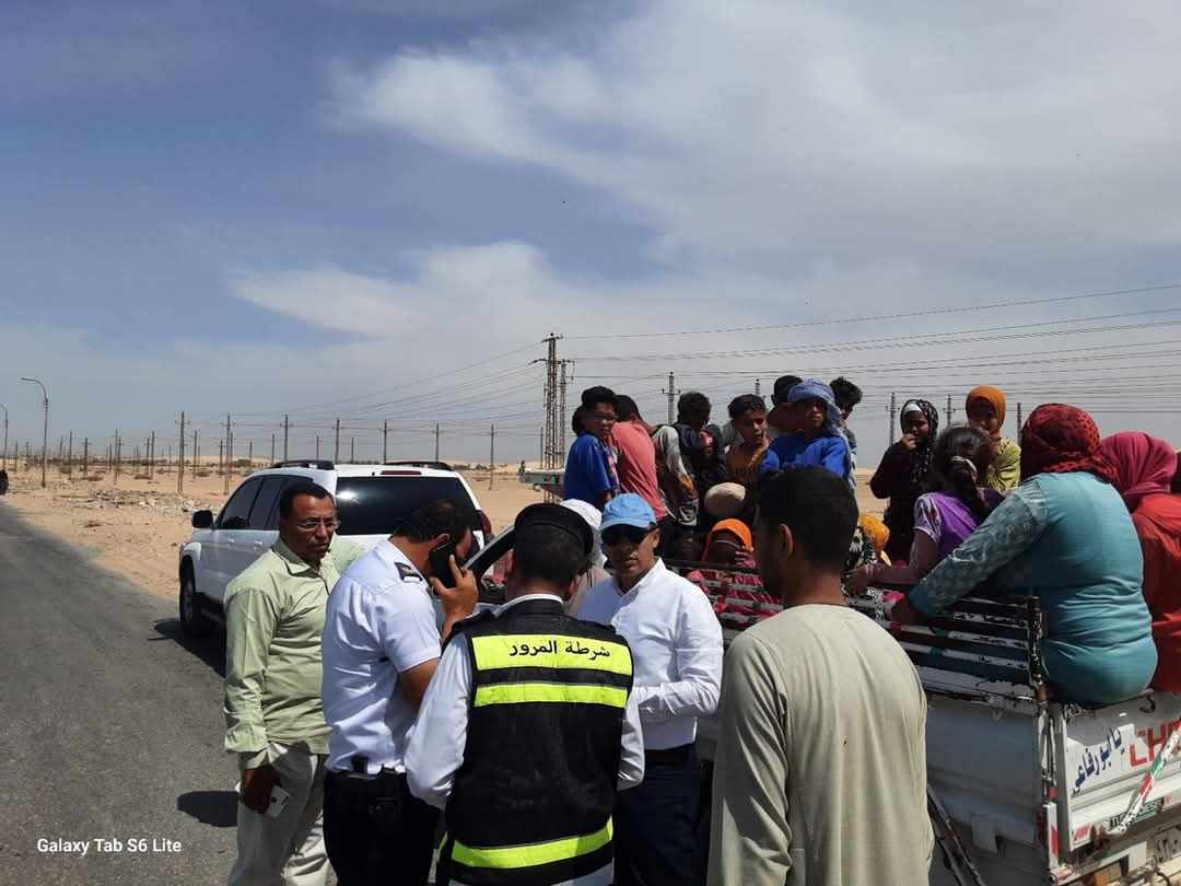 نائب محافظ المنيا يضبط سيارة تحمل 35 طفلا للعمل بالمزارع ويُحيل الواقعة للنيابة