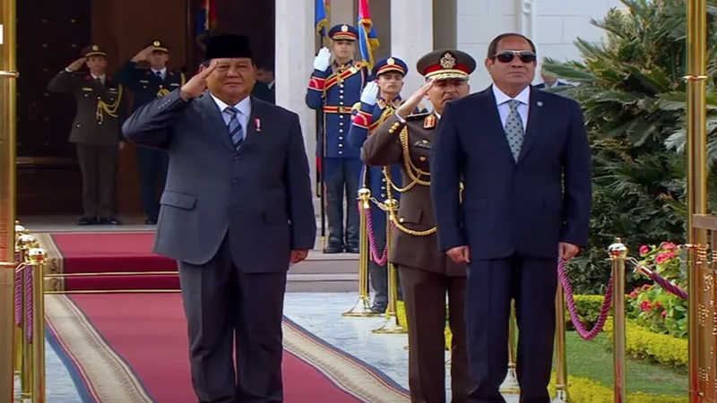 الرئيس السيسي يستقبل نظيره الإندونيسي اليوم