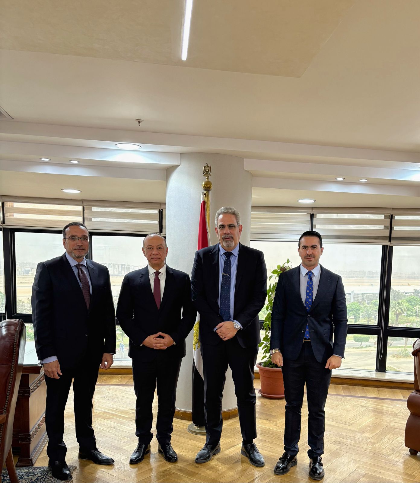 زيارة وفد الإياتا لسلطة الطيران المدني المصري لبحث سبل التعاون والتكامل في مجالات النقل الجوي والبيئة والاستدامة