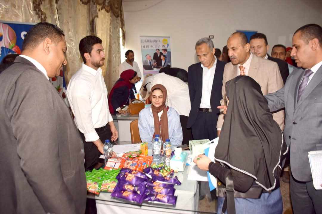 افتتاح ملتقى التوظيف والتثقيف لخريجي برامج التدريب المهني”مهنتك ..مستقبلك” ببني سويف