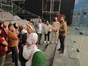 زيارة ميدانية لطلاب كلية الزراعة بجامعة أسيوط لمدينة الألعاب الأوليمبية بالعاصمة الإدارية