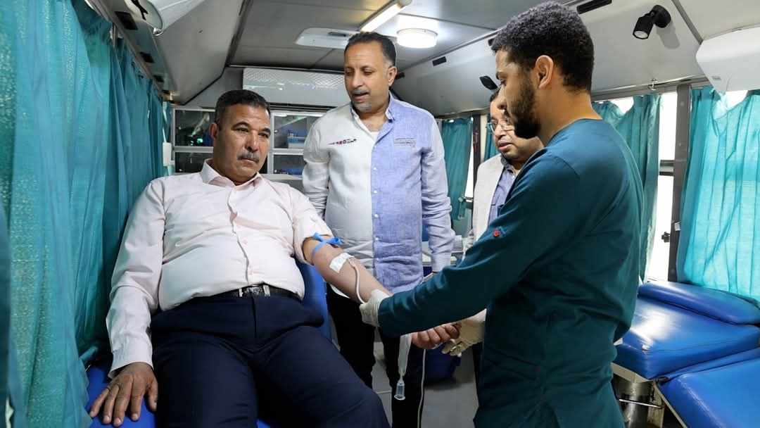 محافظ المنيا يطلق حملة قومية للتبرع بالدم لصالح مستشفيات الصحة وبنك الدم الإقليمي بالمحافظة