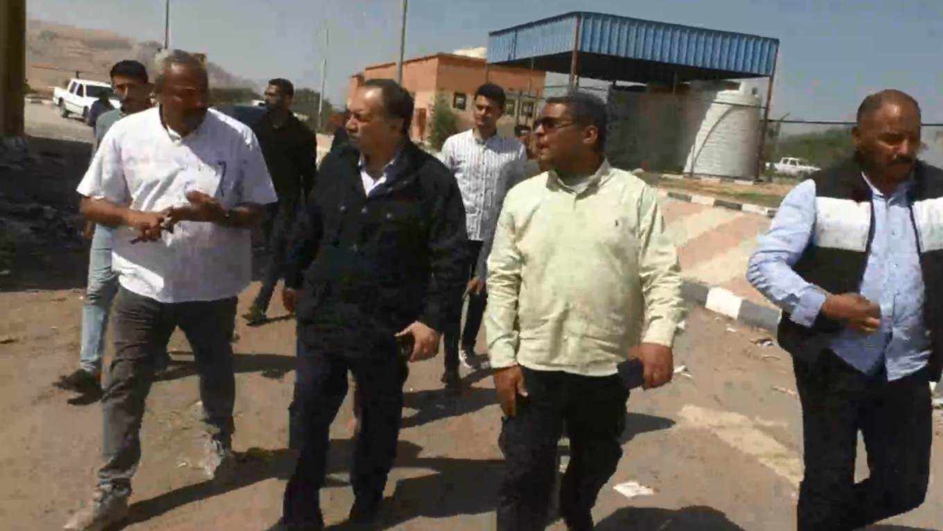 محافظ أسيوط يتفقد محطة وسيطة لإعادة تدوير المخلفات الصلبة