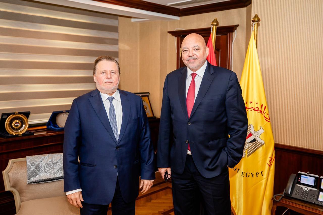 محافظ البنك المركزي المصري يلتقي رئيس التحالف الدولي للشمول المالي