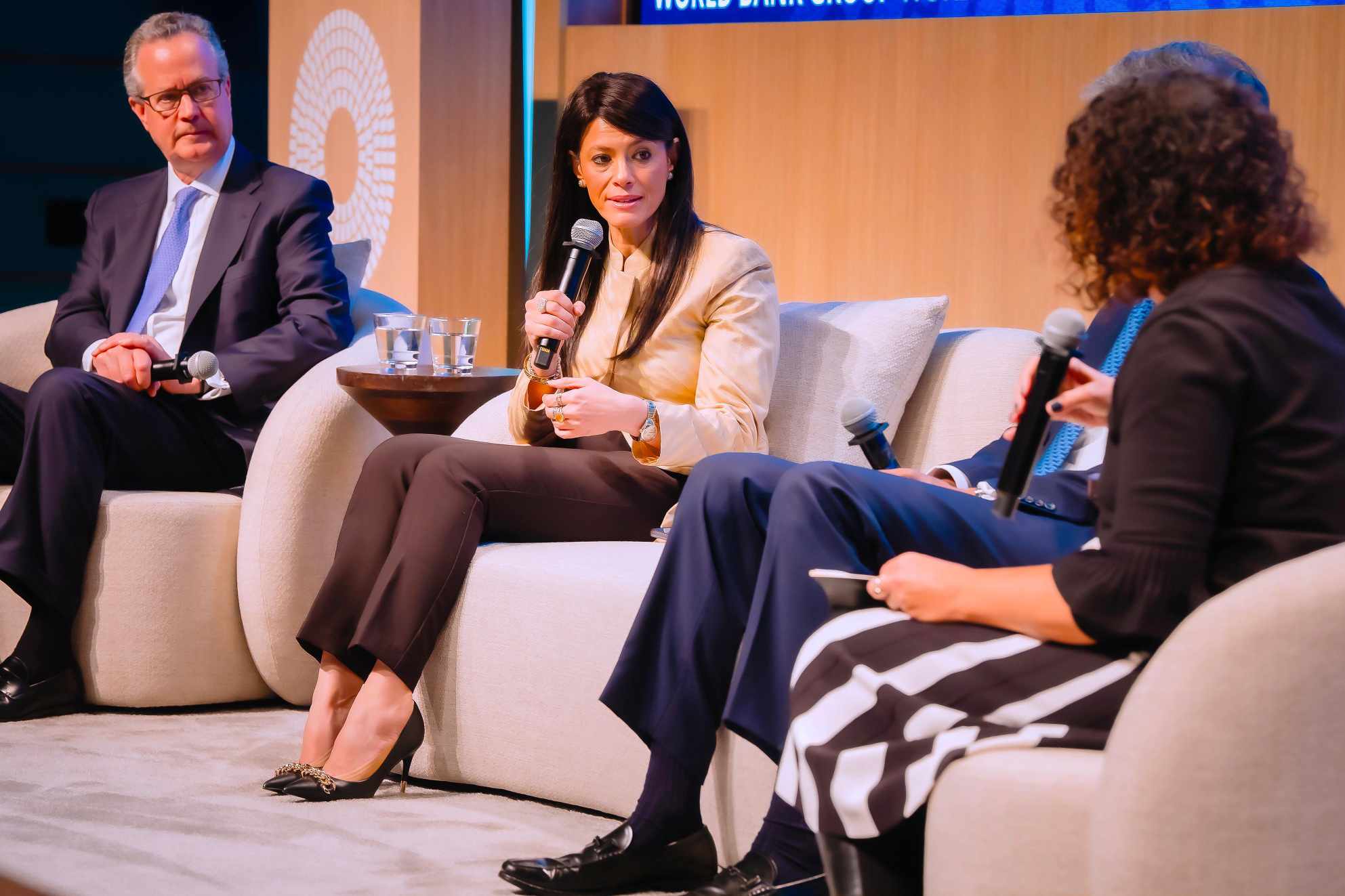 المشاط خلال مشاركتها في اجتماعات الربيع بواشنطن..افتتاح المتحف المصري الكبير يوليو المقبل