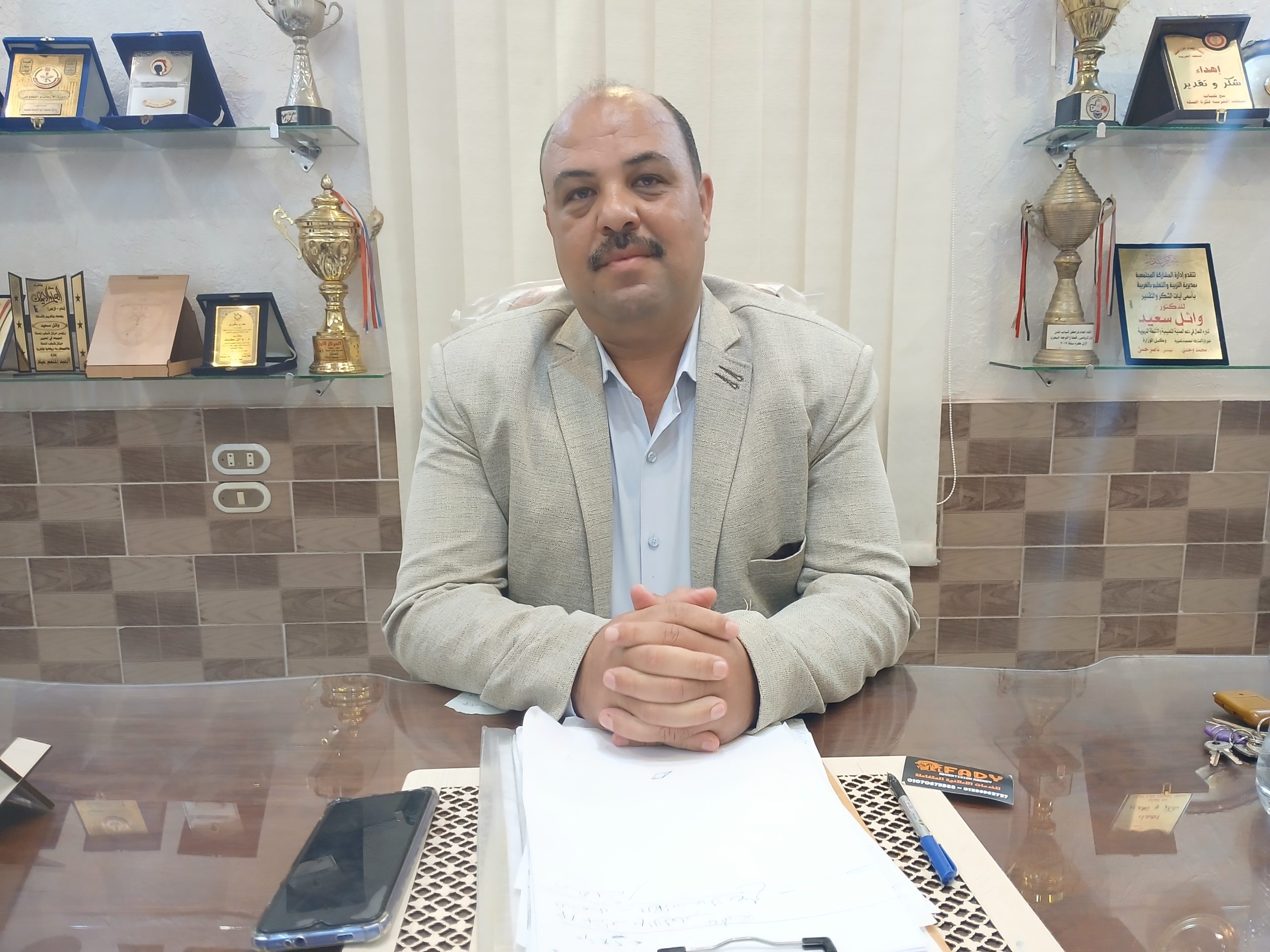 رئيس مركز شباب المحلة:حولنا المركز لمكان متميز خلال فترة تواجدنا بعد ديون كبيرة