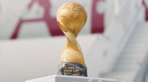 الصقر أحد الحاضرين لقرعة بطولة كأس العرب بقطر 