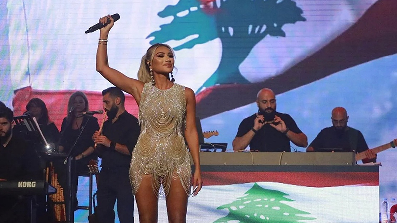حفل غنائي لمايا دياب في لبنان