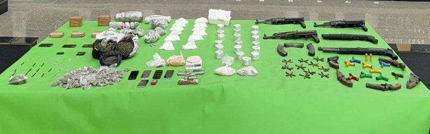 مصرع 7 من أخطر تجار المخدرات بالقليوبية وضبط 45 كيلو مخدرات و10 أسلحة نارية 