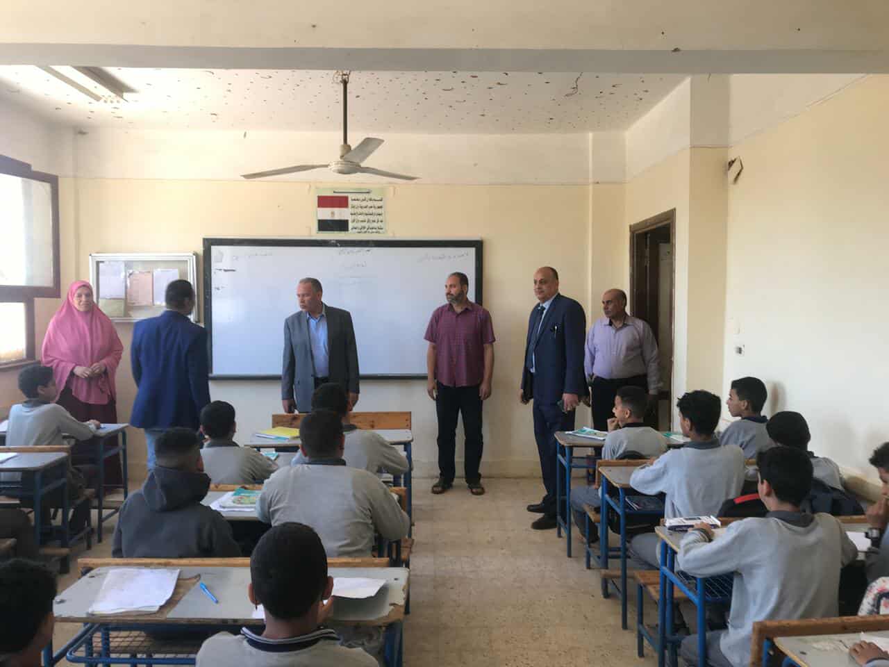 وكيل تعليم أسيوط يتفقد بعض مدارس ديروط لمتابعة سير العملية التعليمية