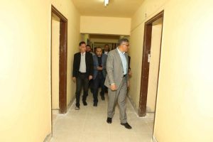 جولة تفقدية لمحافظ الجيزةبمدينة الطلبة في العجوزة