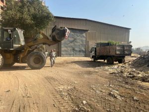 رفع ١٥٠ طن مخلفات في حملات نظافة مكبرة في الجيزة