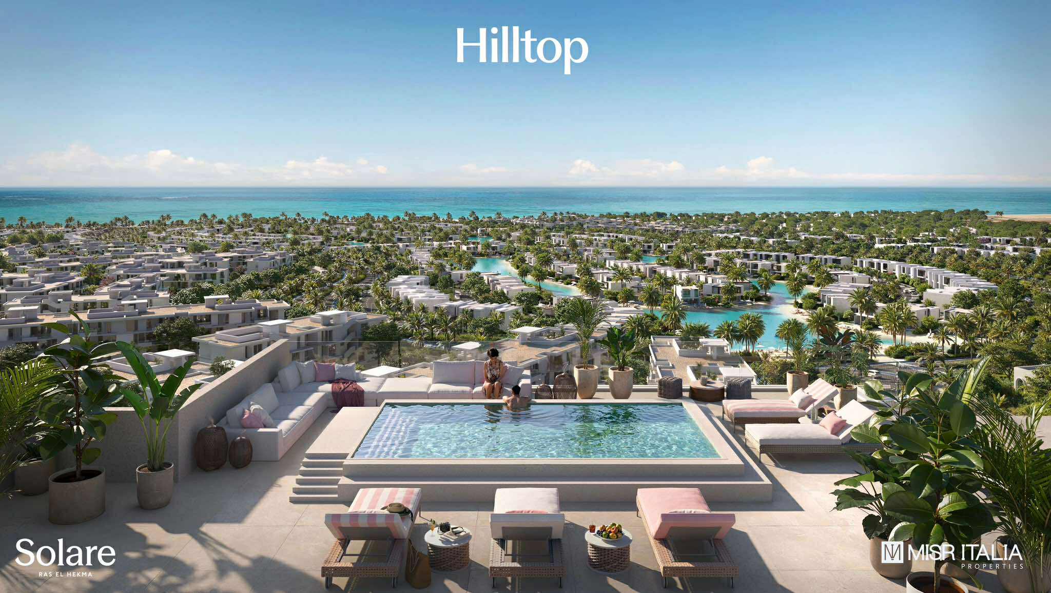 مصر إيطاليا تطلق مرحلة هيل توب بمشروع “سولاري” في رأس الحكمة