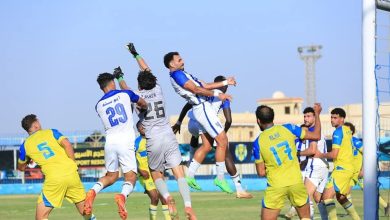 فريق المقاولون العرب و لافيينا بدوري المحترفين - أرشيفية