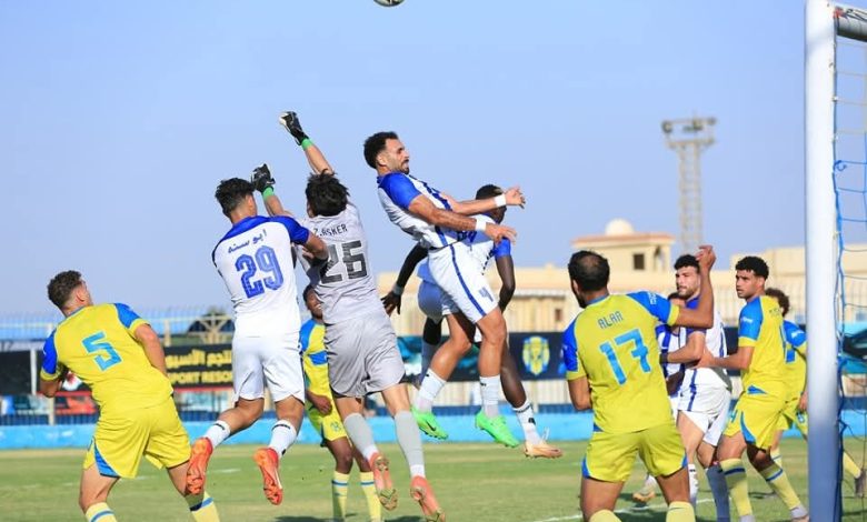 فريق المقاولون العرب و لافيينا بدوري المحترفين - أرشيفية