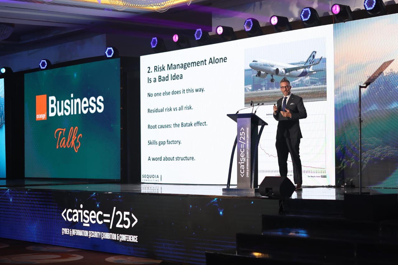 في مؤتمر CAISEC’25.. جريج فان دير غاست يكشف أسرار الحماية السيبرانية واستراتيجيات المستقبل