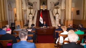 وزير الخارجية والهجرة يلتقى بسفراء الدول الأوروبية المعتمدين في القاهرة