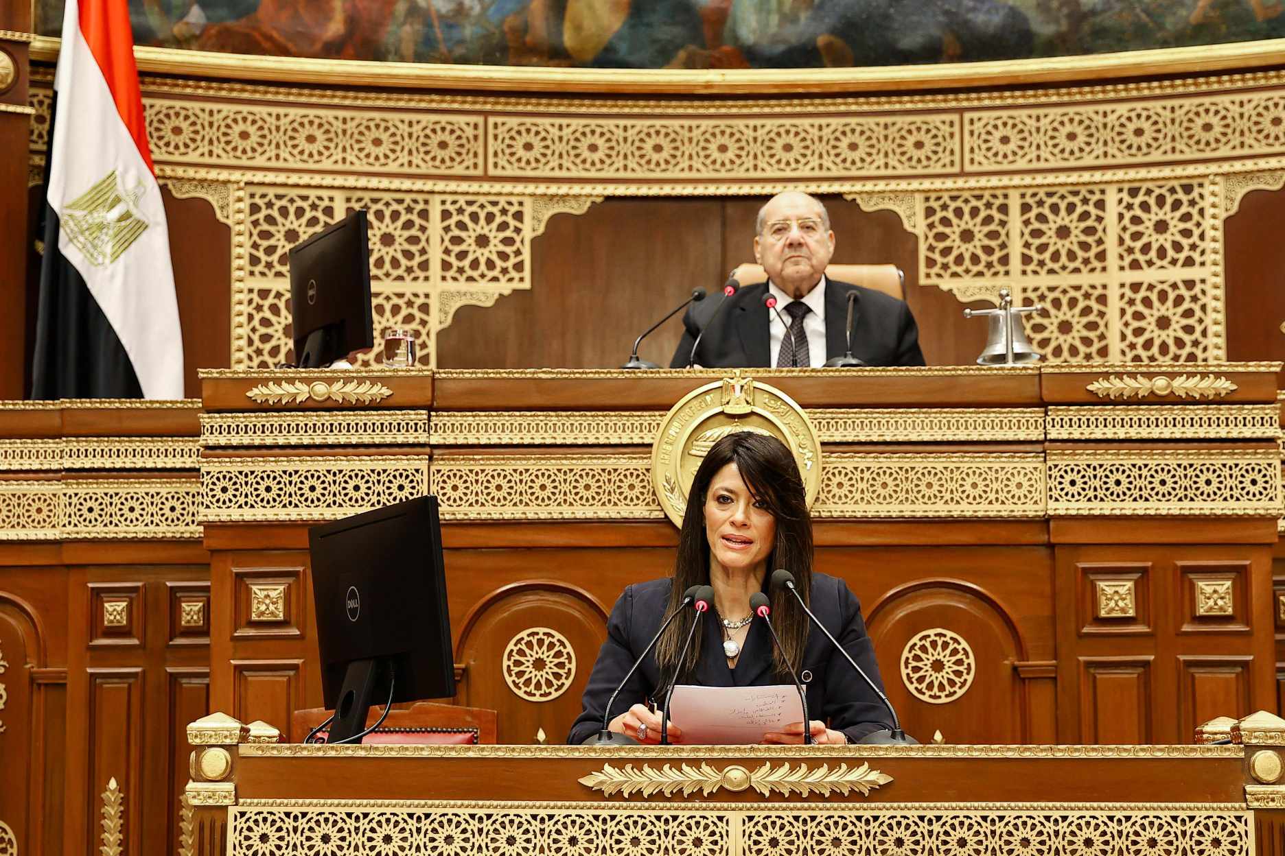 بحضور المشاط ..مجلس الشيوخ يوافق على مشروع قانون خطة التنمية الاقتصادية والاجتماعية للعام المالي القادم