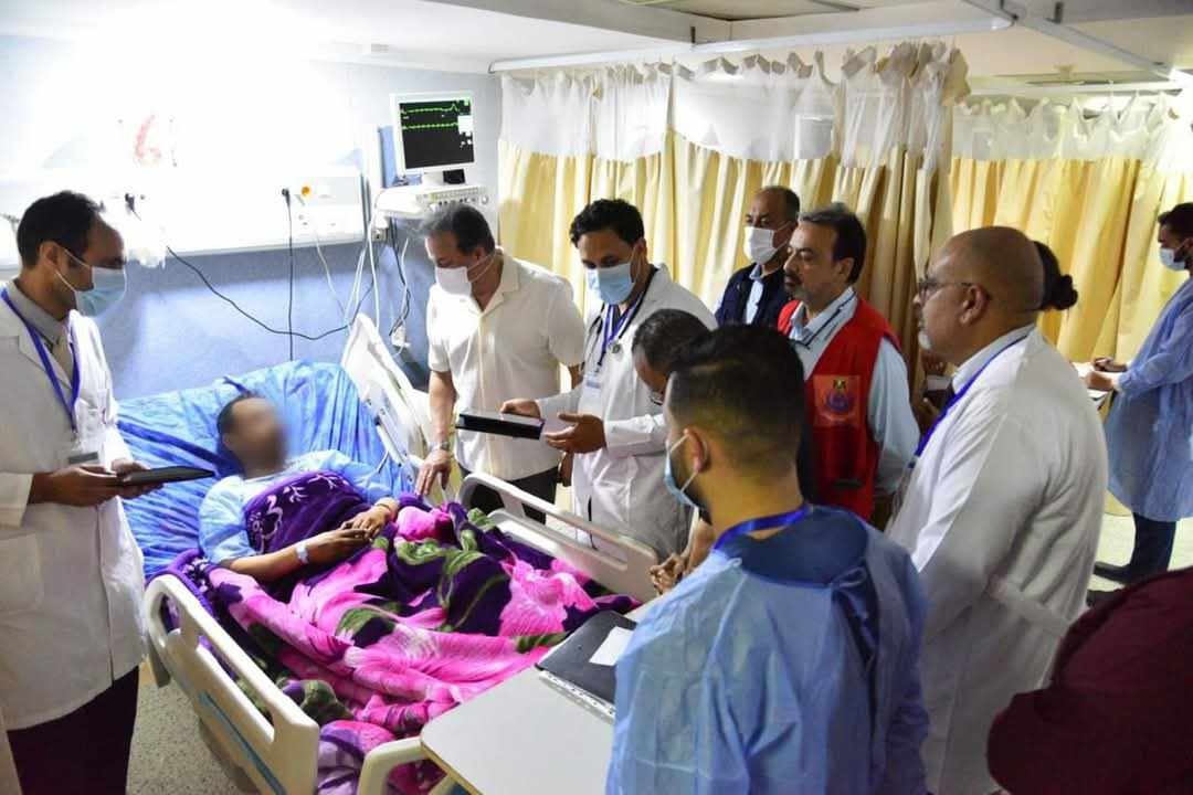 وزير الصحة والسكان يتفقد مستشفى الضبعة المركزي بمطروح