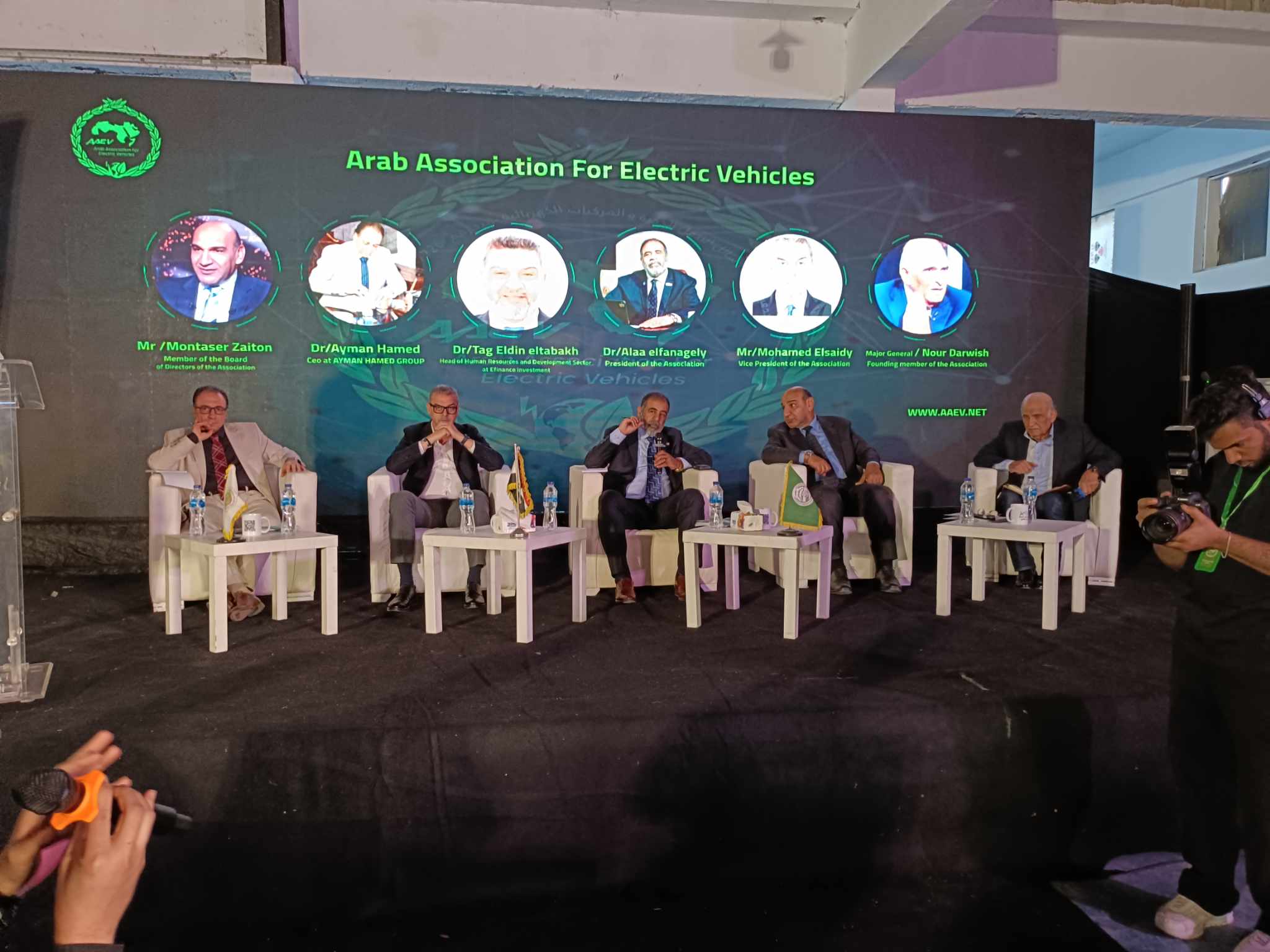 تفاصيل الاجتماع التنفيذى ‏للرابطة المصرية العربية لوسائل النقل الذكية والمركبات الكهربائية