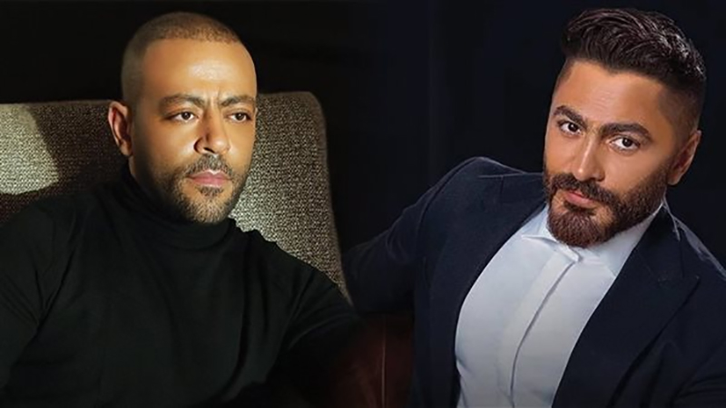 تامر حسني وعاشور يلتقيان للمرة الأولى في بالكويت وحفل ضخم لأنغام