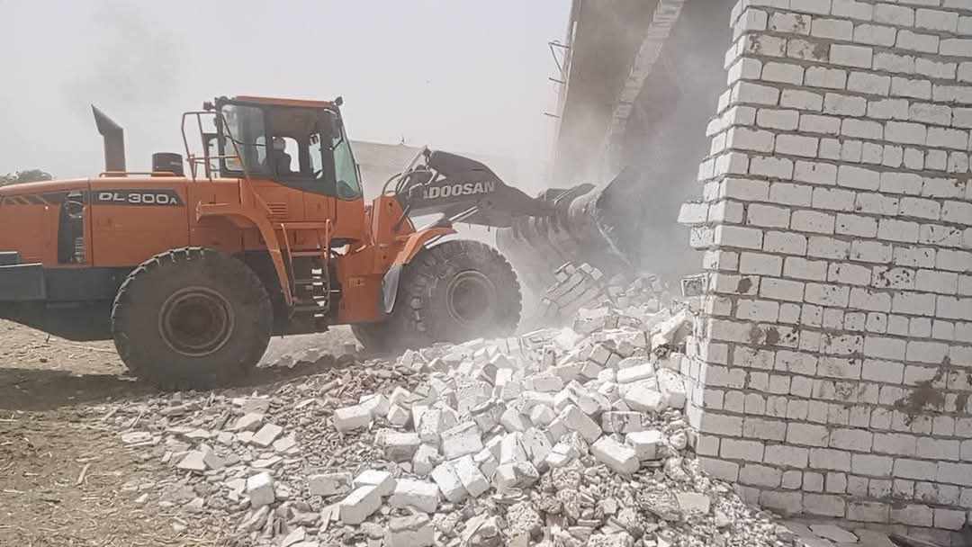 إزالة 850 حالة تعدٍ على الأراضي الزراعية وأملاك الدولة بالمنيا