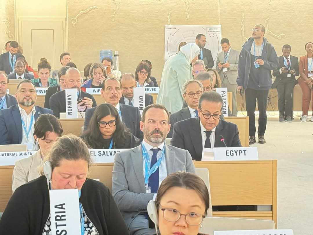 عبدالغفار يشارك بافتتاح أعمال جمعية الصحة العالمية بدورتها الـ78