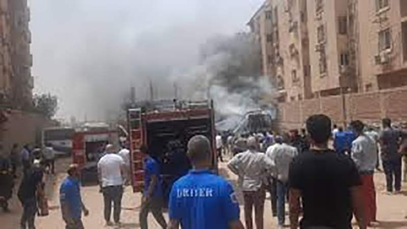 النيابة العامة: مواد الطلاء وراء تفحم شقة فى التجمع الأول