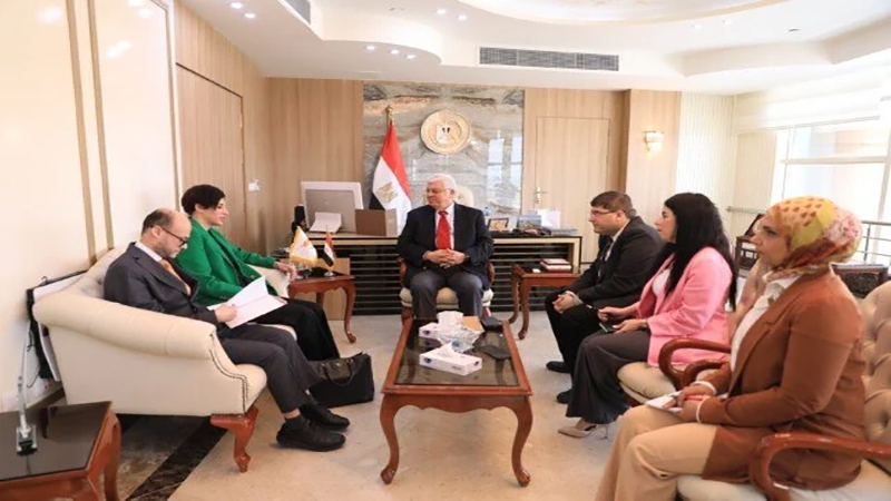 وزير التعليم العالي يبحث مع سفيرة قبرص دعم علاقات التعاون الأكاديمي والبحثي